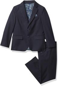 img 4 attached to Isaac Mizrahi Boys Slim Solid Boys' Clothing