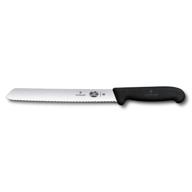 🍞 victorinox swiss army bread knife - 8" serrated blade with fibrox handle, model 47549, black logo