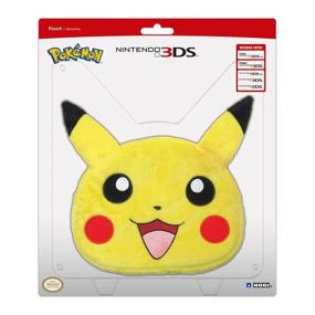 img 2 attached to 🐭 Pikachu Plush Pouch for New Nintendo 3DS XL by HORI - Universal, SEO-Enhanced Design