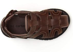 img 1 attached to Сандалии Carter's Unisex-Child Vasco: удобная и стильная обувь для детей!