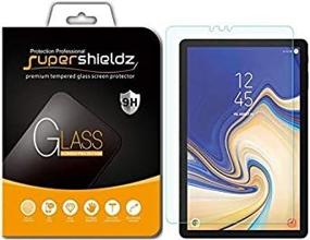 img 2 attached to 📱 Supershieldz Tempered Glass Screen Protector for Samsung Galaxy Tab S4 (10.5 inch): Anti-Scratch, Bubble-Free Shield