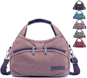 img 4 attached to Handbag Satchel Shoulder Crossbody Anti Theft