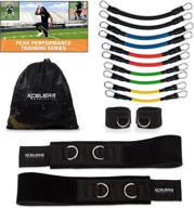 🏃 xceler8 bands speed and agility training resistance bands for enhanced sports performance, inclusive of ankle straps, training videos, fast sprinting, explosive, agile, strength, endurance logo