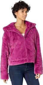 img 1 attached to UGG Womens Mandy Hoodie Leopard Women's Clothing for Coats, Jackets & Vests