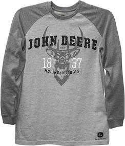 img 4 attached to 👕 Детская одежда серого цвета от John Deere