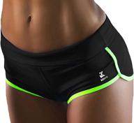 🏃 kipro women's active shorts - performance sports yoga booty shorts for running, gym, and workout logo