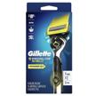 gillette proglide shield power 🪒 men's razor handle with 1 blade refill logo