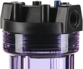 img 2 attached to 🌱 Hydronix HX HF5 20CLBK34PR Filter Housing Hydroponics 3: Optimal Filtration Solution for Hydroponic Systems