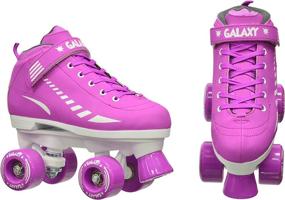 img 2 attached to 🛼 Elevate Your Skating Experience with Epic Skates Epic Galaxy Elite Purple!