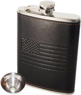 american flag flask stainless included logo