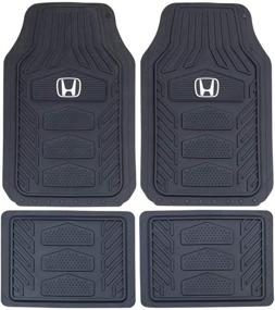 img 4 attached to 🚗 Plasticolor Honda Weatherpro 4 Pc. Floor Mat Set: Ultimate Protection for Your Honda