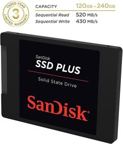 img 1 attached to Улучшенная версия SanDisk SSD Plus 120GB 2.5-дюймовый - SDSSDA-120G-G25