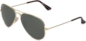 img 4 attached to Улучшите свои солнцезащитные очки Ray Ban Aviator с аксессуарами из кристалла.