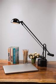 img 2 attached to 💡 Premium Black LED Desk Lamp: Lite Source LS-306BLK Halotech - 29-Inch, 8W