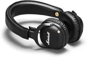 img 1 attached to 🎧 Black Marshall Mid Bluetooth Wireless On-Ear Headphone (04091742)