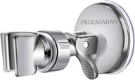 🚿 versatile shower head holder: adjustable, removable handheld & wall mounted suction bracket (silver-1) logo