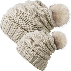 img 3 attached to Chalier Winter Baggy Slouchy Beanie Outdoor Recreation for Outdoor Clothing