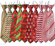 christmas neckties bandsadjustable festival accessories logo