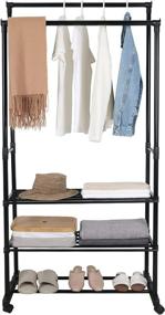 img 3 attached to ZOES HOMEWARE Multi Functional Clothing Organizing