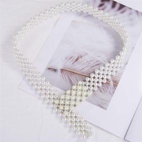 img 1 attached to Womens Wedding Rhinestone Crystal Business Women's Accessories