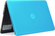 💻 aqua mcover hard shell case for 15.6" hp pavilion 15-csxxxx series notebook pc (15-cs0000 to 15-cs9999) logo