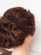 fxmimior accessories bridesmaid headwear amethyst logo