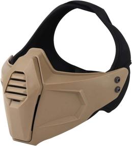 img 2 attached to Jadedragon Dual-Mode Tactical Airsoft Mask: Ideal for Airsoft Paintball, Halloween, Cosplay, Costume Party, and Movie Props