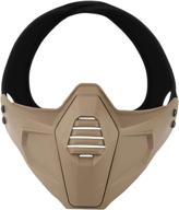 jadedragon dual-mode tactical airsoft mask: ideal for airsoft paintball, halloween, cosplay, costume party, and movie props logo