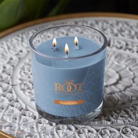img 2 attached to 🕯️ Enhance Your Space with Root Candles 3-Wick Hive Scented Beeswax Blend Candle: Mineral Salts, 12-Ounce