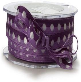 img 1 attached to May Arts 8 Inch Ribbon Purple