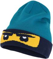 🧢 boys' accessories: lego wear light green beanie logo