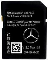 🚗 2019 mercedes navigation sd card a2189066003: latest update with anti fog rearview mirror film & key chain logo