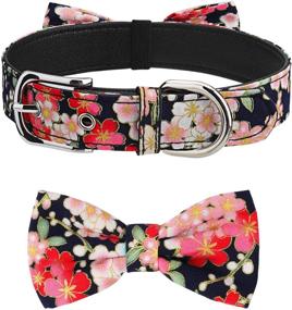 img 3 attached to 🐶 Vaburs Fancy Dog Collar with Bowtie: Stylish Adjustable Pet Bowtie Collar for Dogs of All Sizes