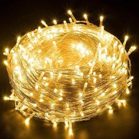 img 4 attached to 🎄 Novtech 329FT 1000LED Long Twinkle Fairy Lights - Indoor/Outdoor Xmas Decorative Lights - Warm White