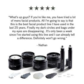 img 1 attached to 🧴 Optimize Your Look with Lumin's 6 Piece Skincare Gift Set for Men: Targeting Clogged Pores, Dark Circles, Fine Lines, Wrinkles, Dryness, and Acne Scars