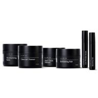 🧴 optimize your look with lumin's 6 piece skincare gift set for men: targeting clogged pores, dark circles, fine lines, wrinkles, dryness, and acne scars logo