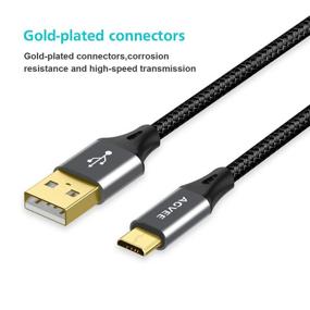 img 1 attached to Плетеные зарядные кабели AGVEE длиной 15 футов для контроллеров PS4 - длинный кабель для передачи данных для PS4, PS4 Slim, PS4 Pro и контроллеров Xbox One/S/X/Elite.