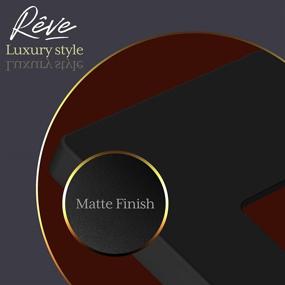 img 3 attached to 🔌 ENERLITES Rêve Collection Luxury Double Decorator Switch Screwless Wall Plate, Matte Finish, Black, 10 Pack: UL Listed & Polycarbonate Thermoplastic - RSI8832M-BK-10PCS