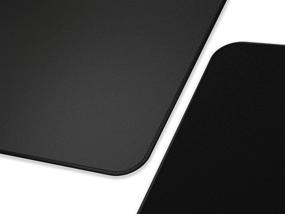 img 1 attached to Glorious 3XL Extended Gaming Mouse Mat/Pad - Large, Wide (3XL Extended) Black Cloth Mousepad, Stitched Edges, 24x48 inches (G-3XL)