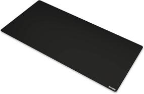 img 3 attached to Glorious 3XL Extended Gaming Mouse Mat/Pad - Large, Wide (3XL Extended) Black Cloth Mousepad, Stitched Edges, 24x48 inches (G-3XL)