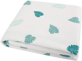 img 2 attached to 🧽 Tricol Clean Botanical Print Microfiber Dish Towel Set: 6-Pack for Effective Cleaning