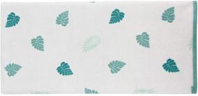 img 3 attached to 🧽 Tricol Clean Botanical Print Microfiber Dish Towel Set: 6-Pack for Effective Cleaning