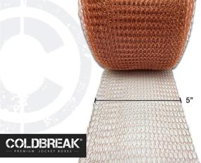 img 3 attached to 🔥 Copper Mesh Roll - Coldbreak MESH030 - 100% Pure Copper - USA Made - 5 inches x 30 feet