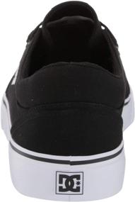 img 2 attached to DC Trase Skate Black White Men's Shoes