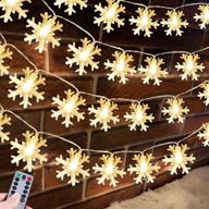 turnmeon christmas snowflake waterproof decoration lighting & ceiling fans логотип