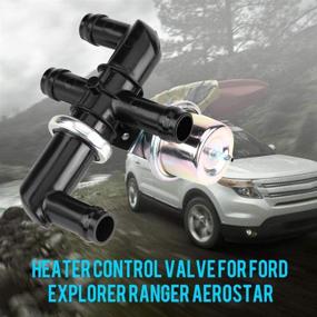 img 3 attached to 🔥 Exploring Heater Control Valve: Vacuum Valve for Explorer Ranger Aerostar - F87Z-18495-AA YG350