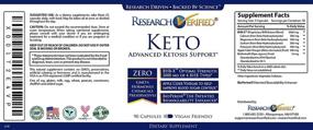 img 1 attached to Optimized Keto-Vegan Supplement: Research Verified Formula with 4 Exogenous Ketone Salts, Apple Cider Vinegar for Energy Boost, Weight Management, and Focus in Ketosis - Pack of 6 Bottles