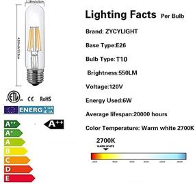 img 3 attached to 💡 Nostalgic Equivalent Dimmable Tubular Filament