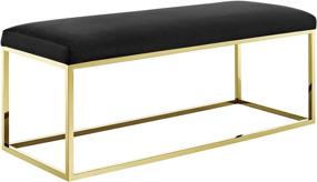 img 3 attached to Modway EEI 2849 GLD IVO Anticipate Upholstered Contemporary Furniture for Accent Furniture
