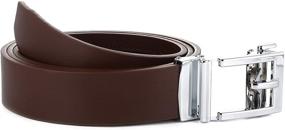 img 2 attached to Gelante Authentic Ratchet Automatic Men's Leather Belt Accessories